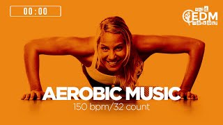 Aerobic Music Greatest Hits Dance Songs 150 bpm32 count [upl. by Joleen759]