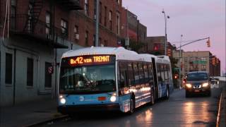 MTA NYCT 2012 Nova LFS Articulated 5266 Audio Recording [upl. by Alyt]