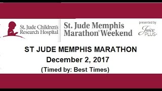 ST JUDE MEMPHIS MARATHON 2017 [upl. by Buckels]