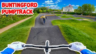 Session at BRAND NEW Buntingford Pumptrack [upl. by Odlauso692]