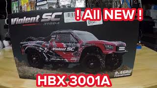 NEW First look at The HBX Haiboxing 3100A Violent SC rc rccar hobby [upl. by Nnylrats]