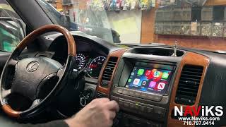 2007  2009 Lexus GX 470 Apple CarPlay  Android Auto Wired amp Wireless OEM Touch Screen Control [upl. by Llig]