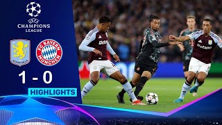 Aston Villa vs Bayern Munich 10 HIGHLIGHTS  UEFA Champions League 2024 [upl. by Rehpotsrihc833]