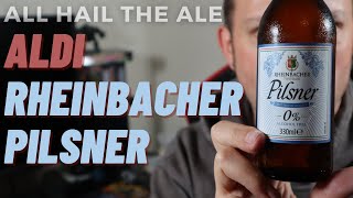 ALDI  Rheinbacher Pilsner Alcohol Free Review [upl. by Tace]