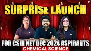 Surprise Launch for CSIR NET Chemistry Dec 2024 Aspirants  Unacademy [upl. by Riplex]