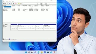 How to Partition New SSD in Windows 11 [upl. by Llenyr328]