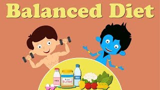 Balanced Diet  aumsum kids science education children [upl. by Ordnael]