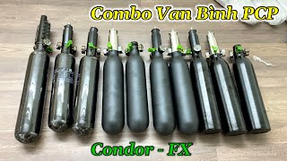 Phụ Kiện PCP  Combo Van Bình Condor  FX Đầy Đủ Thông Số Cho AE Lựa Chọn  Còn Gì Bán Lấy AE Nhé [upl. by Draper225]