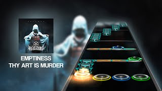 Emptiness by Thy Art Is Murder  Clone Hero Drum Chart Preview [upl. by Kendal]