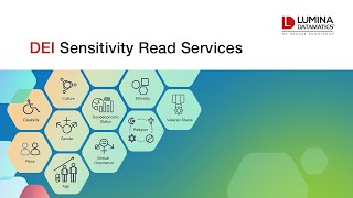 Inclusive Education Content DEI Sensitivity Read Services by Lumina Datamatics [upl. by Bartholomew]