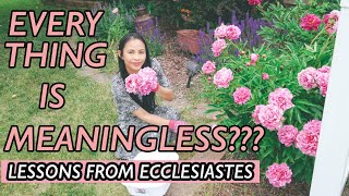 HOW TO LIVE A MEANINGFUL LIFE  Live Life to the Fullest  Ecclesiastes Christian Inspiration [upl. by Alvita303]