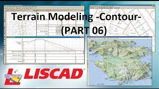 Liscad Terrain Modeling Contour PART 06 [upl. by Christyna701]