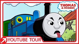 Thomas Makes Scary Faces in New Zealand  YouTube World Tour  Thomas amp Friends [upl. by Hamlin]