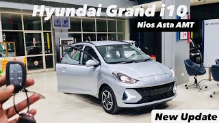 2024 Hyundai Grand i10 Nios Asta AMT Review Features That Wow 🤯 vikasvlogs11 [upl. by Nuriel599]