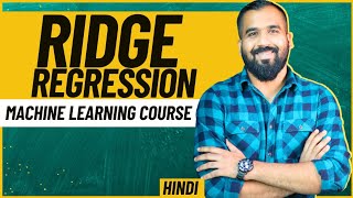 Ridge Regression Explained in Hindi ll Machine Learning Course [upl. by Esyak]