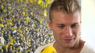 Ciro Immobile nach seinem ersten BVBTraining [upl. by Aisats]