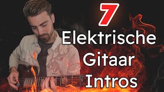 Elektrische gitaar leren spelen voor beginners met deze riffs op 1 snaar [upl. by Raseac]