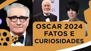 ESTATÍSTICAS E CURIOSIDADES DOS INDICADOS AO OSCAR 2024 [upl. by Cowey]