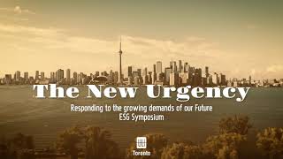 ESG Symposium The New Urgency [upl. by Nylasoj]