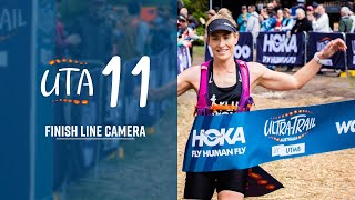 2023 UltraTrail Australia  Finish Line Camera  UTA 11 [upl. by Haeel660]