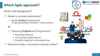 What is Agile  Agile Project Management Foundation v2  APMG  1Worldtrainingcom [upl. by Atahs]