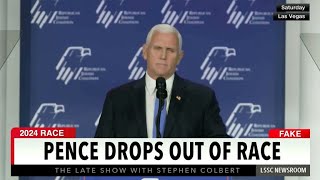 Pence’s Announcement Only the Important Parts [upl. by Warfore]