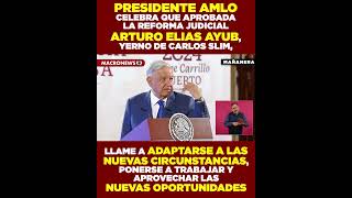 ¿Qué dijo el Yerno de Carlos Slim Elias Ayub que puso tan contento a AMLO [upl. by Addis893]