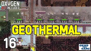 Massive Geothermal POWER 16  Frosty Planet Pack DLC  Oxygen Not Included [upl. by Adnowat]