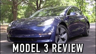 2018 Tesla Model 3 Long Range Start Up Test Drive amp In Depth Review [upl. by Tilford]