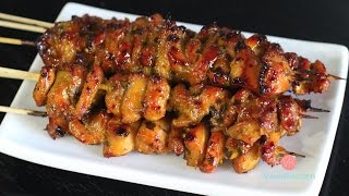 Vietnamese lemongrass chicken skewers Gà xiên nướng [upl. by Eirehs]