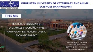 Multidrug Resistant Β Lactamase Producing Avian Pathogenic Escherichia Coli A Zoonotic Threat by Dr [upl. by Hoi134]