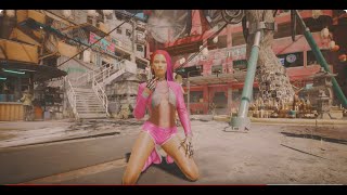 Cyberpunk 2077 Best Hot Pink outfit Ever Showcase [upl. by Zaremski156]