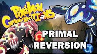 How to get PRIMAL GROUDON and PRIMAL KYOGRE in Pixelmon Generations [upl. by Blaise643]