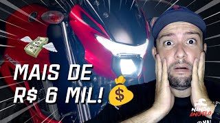 NOVA FAZER 250 FZ25  O FAROL CUSTA MAIS DE 6 MIL REAIS 😱 [upl. by Adnahsal156]