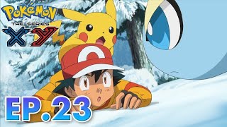 Pokemon The Series XY EP23 In Hindi Coming Back Into The Cold  हिंदी मैं HD video for Pokemon XY [upl. by Cassella251]