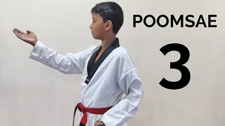 POOMSAE 3 National Taekwondo Academy Nepal [upl. by Ibbie]