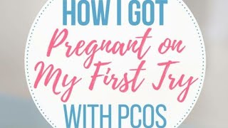 CLOMID FIRST TRY SUCCESS Pregnancy Test PCOS Life 2021 [upl. by Enaled309]