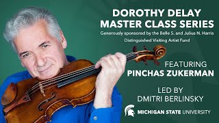 Pinchas Zukerman in an inspiring MasterClass [upl. by Alboran]