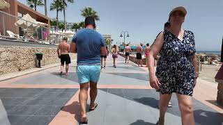 SPAIN Torremolinos Beach Walking Street Tour  July 2024 [upl. by Kitchen]