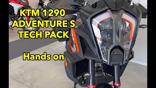 2022 KTM 1290 Adventure S with Tech Pack  Hands on [upl. by Ahsiena]