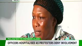 Shiites vs Police Officers hospitalised as protesters deny involvement [upl. by Ahseim311]