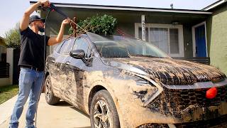 How to Wash Your Car at Home Quick and Easy Method with One Bucket [upl. by Dlnaod]