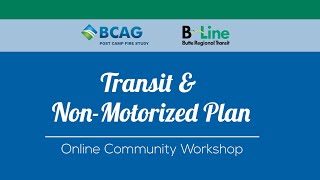 BCAG Transit amp NonMotorized Transportation Plan [upl. by Aknayirp]