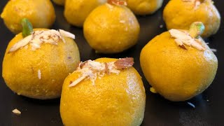 বেসনের লাডডু Beson ka ladduBesoner laddu recipeRecipe by liza [upl. by Nerw]