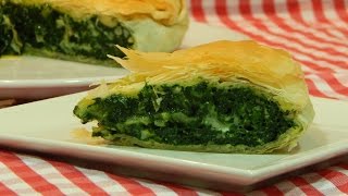 Receta fácil de pastel de espinacas [upl. by Ardnovahs]