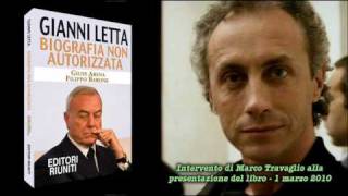 Travaglio ci racconta Gianni Letta linnominabile 1marzo2010 [upl. by Abell397]