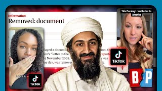 Viral PANIC As Bin Laden Letter Spreads on TikTok [upl. by Na]