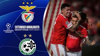 Benfica vs Maccabi Haifa Extended Highlights  UCL Group Stage MD 1  CBS Sports Golazo [upl. by Haisi522]