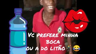 LITRÃO  FEAT NICO MEMEquotVC QUER SER DA BAGACEIRA OU QUER SER MINHAquot [upl. by Euqinommod441]