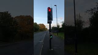 Coventry Henley Road B4082 Siemens Helios CLS Traffic Lights Toucan Crossing [upl. by Riem]